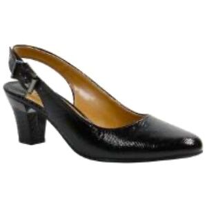 J. Reneé MALREE Black Slingbacks - Size 11 M LNC